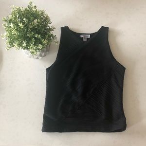 Chelsea28 Black Knit Tank